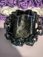 R&B Babe Luxury Purse Organizer -Midnight Black