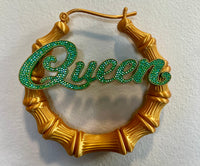 CIrcle Bamboo Earring Wall Decor