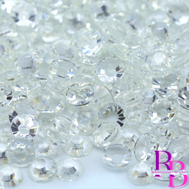 Transparent Ice Resin Flat Back Loose Rhinestones