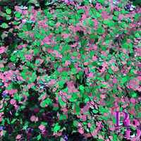 Bubblegum Diamond Grass Chunky Mix Glitter