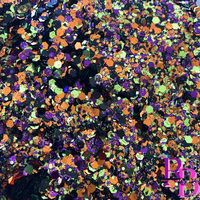 Halloween Witches Chunky Mix Glitter