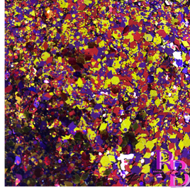 Diamond Golden Red Purple Chunky Mix Glitter