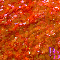 Orange Crush Chunky Mix Glitter