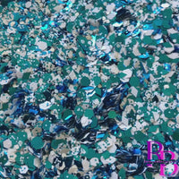 Blueberry Snow Cone Chunky Mix Glitter