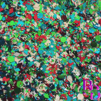 Christmas Splash Chunky Mix Glitter