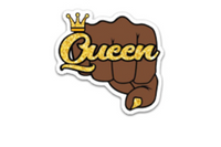 Queen Fist Flatback Resin Planar Laser Cut Acrylics