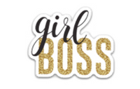 Girl Boss Flatback Resin Planar Laser Cut Acrylics