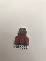 Lady Finesse Flatback Resin Planar Laser Cut Acrylics