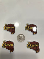 Queen Fist Flatback Resin Planar Laser Cut Acrylics