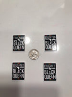 Educated Black Queen Flatback Resin Planar Laser Cut Acrylics